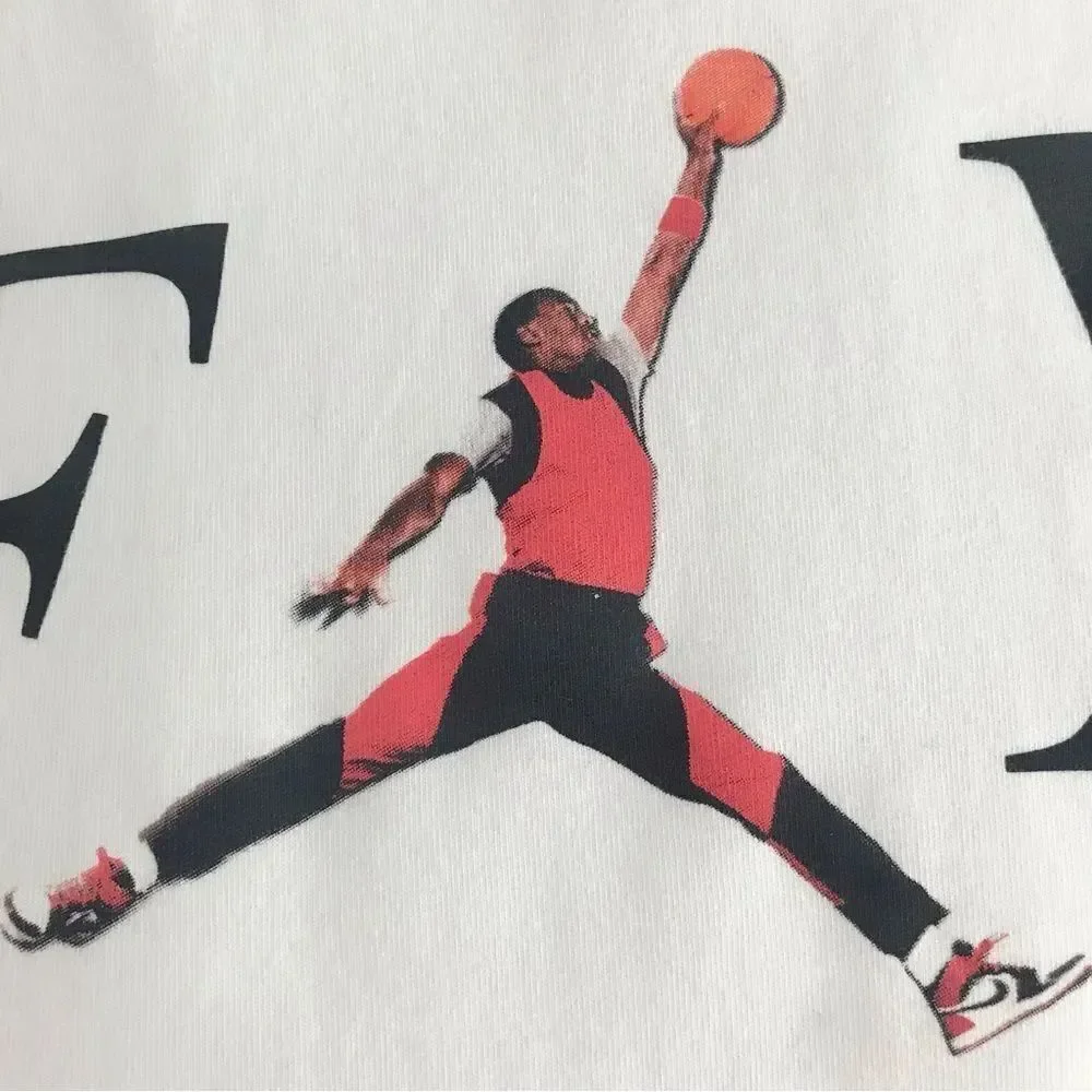 Jordan Fly Crew White Standard Fit T-Shirt